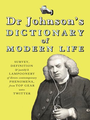cover image of Dr Johnson's Dictionary of Modern Life